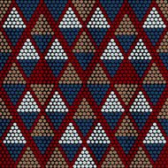Based on Traditional Ethnic African Ornament Seamless vector pattern N2