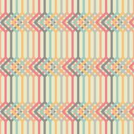 Abstract background with lines and squares Seamless vector pattern N2