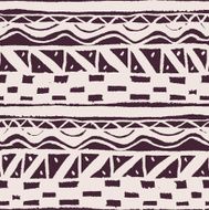 Abstract seamless ethnic pattern hand-painted N3