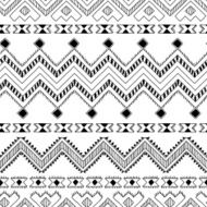 Ethnic ornamental textile seamless pattern N26