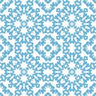 Seamless geometric mandala pattern abstract background N2