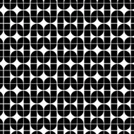 Geometric seamless mosaic tiles pattern