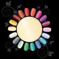 Nail polish colors