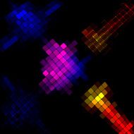 abstract colorful check technology pattern background N3