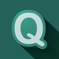 Volume icons alphabet Q N8