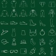 Vector Clothes Icons N2