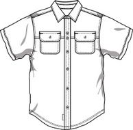 men shirt illustration