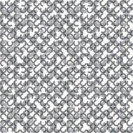 Circles geometric seamless pattern retro style vector repeating