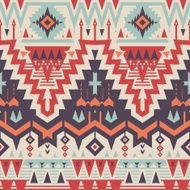 Vector Seamless Tribal Pattern N2