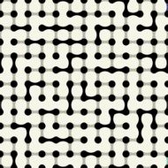 Pixel seamless pattern with conceptual links stylishr tones