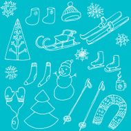 Winter and snow utensils N4