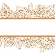 Abstract Vector Hand Drawn Seamless Pattern N6