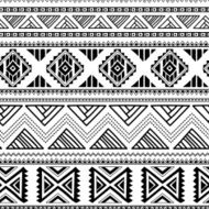 Ethnic ornamental textile seamless pattern N28