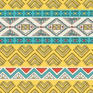 Ethnic ornamental textile seamless pattern N29