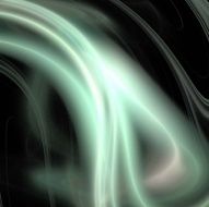 Digital Fractal on Black N2138