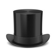 Top Hat vector illustration