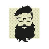 Fashion silhouette hipster style vector illustration N14