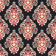 Damask seamless vector N3
