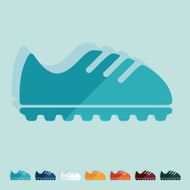 Flat design sneakers N34