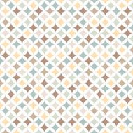 Mosaic rhombus Seamless vector abstract pattern