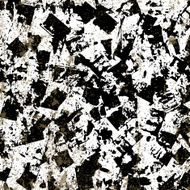Black ink paint blobs