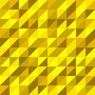 Yellow geometric Retro pattern
