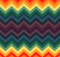 Geometric zigzag seamless pattern N9