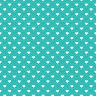 Romantic seamless pattern with hearts Vector illustration Background N11