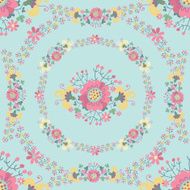 Cute floral vintage Seamless pattern N2