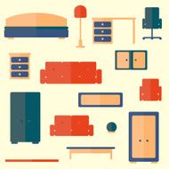 Furniture set Home interior