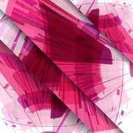 Abstract pattern of lines N87
