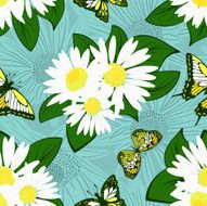 Seamless Floral Pattern N700