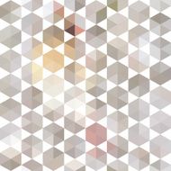 Retro pattern of geometric shapes N38