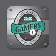 video game theme label sticker N5