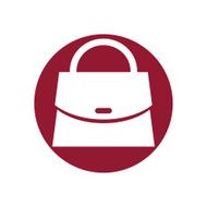 Woman handbag vector icon N3