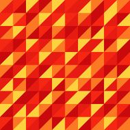Red geometric pattern