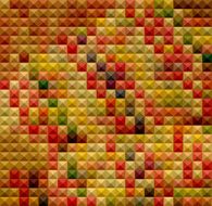 abstract color mosaic check pattern background N7