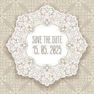 Vector vintage border frame N3