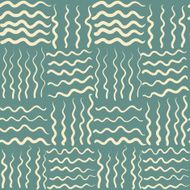 abstract sea wave seamless pattern