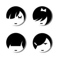 GirlAvatarIcons