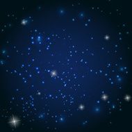 Star sky vector illustration background N2