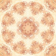 Ornate vintage seamless pattern in mehndi style N36