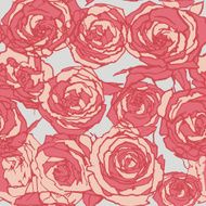 Seamless roses N5