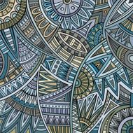 Abstract Ethnic Pattern N4