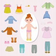 Paper doll N15