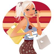 Retro Chic Shopper