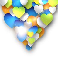 Valentine&#039;s day flyer design N2