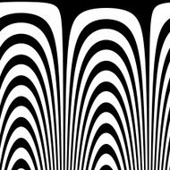 Abstract zebra pattern Vector abstract background Op Art