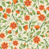 Floral Pattern N364