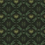 Damask seamless wallpaper N3
